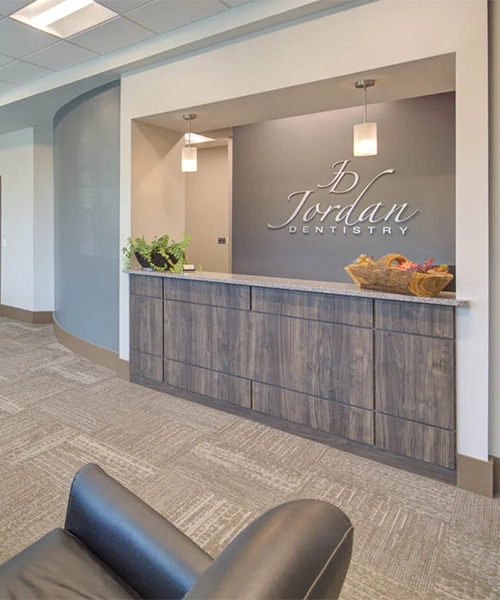 Dentist Cumming GA Front Desk Reception Area HP